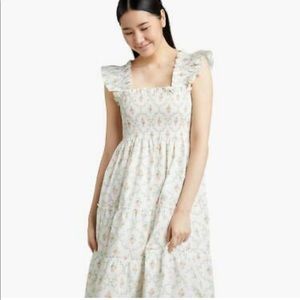 NWT Limited Edition Hill House Nap Dress Pastel Trellis